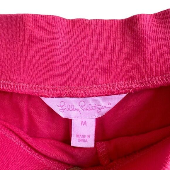 Lilly Pulitzer Lacie Lipstick Pink Zinni Lace Women’s Size Medium NWT - Picture 4 of 6